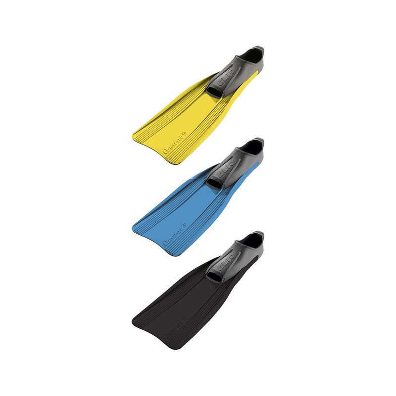 Image secondaire de Cressi Clio Palme Chaussante de Plongée/Natation - Adultes et Enfants - Jaune - Taille 39/40