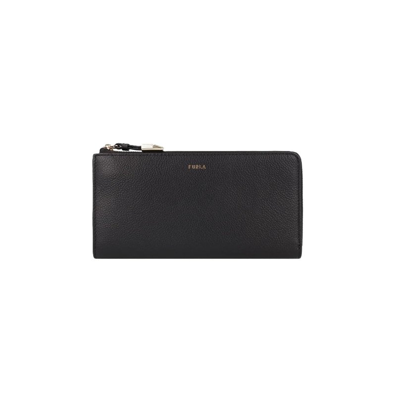 Furla Portefeuille goutte L zip autour Porte Feuille WP00471 BX3036 O6000 noir, Noir , L, Zip around