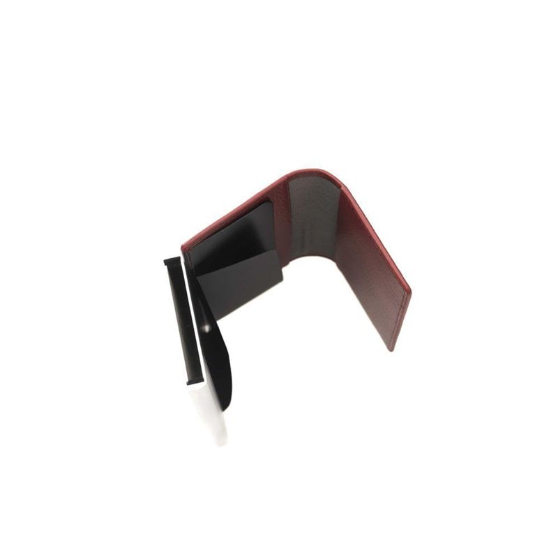 Image secondaire de Cerruti 1881 Élégant Portefeuille Homme en Cuir de Veau Rouge, Rouge, rouge