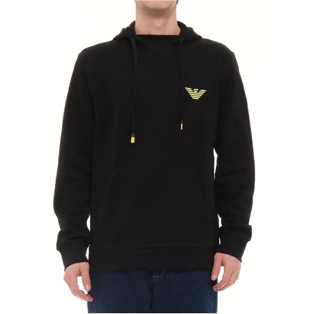 Emporio Armani Sweat Homme, Capuche, Noir, M, Noir , M