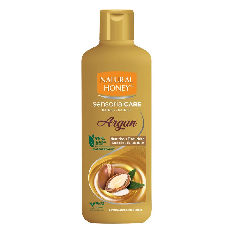 NATURAL HONEY GEL DE BAÑO ELIXIR DE ARGAN 650ML + 100ML