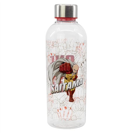 Stor One Punch Man - Bouteille réutilisable - transportable - Saitama - Gourde en Plastique - 850 ML