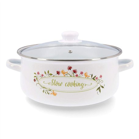 Casserole 26 cm en acier ESMALT MEMORY QD