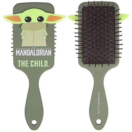 CERDÁ LIFE'S LITTLE MOMENTS Brosse à Cheveux 3D Baby Yoda-Licence Officielle Star Wars Femme, Divers, M