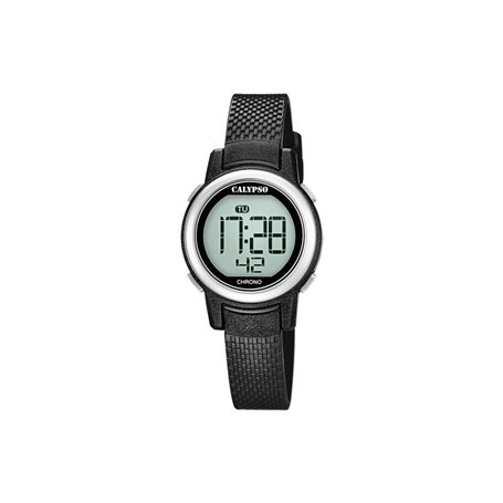 CALYPSO Femme Analogique-Numérique Quartz Montre avec Bracelet en Plastique