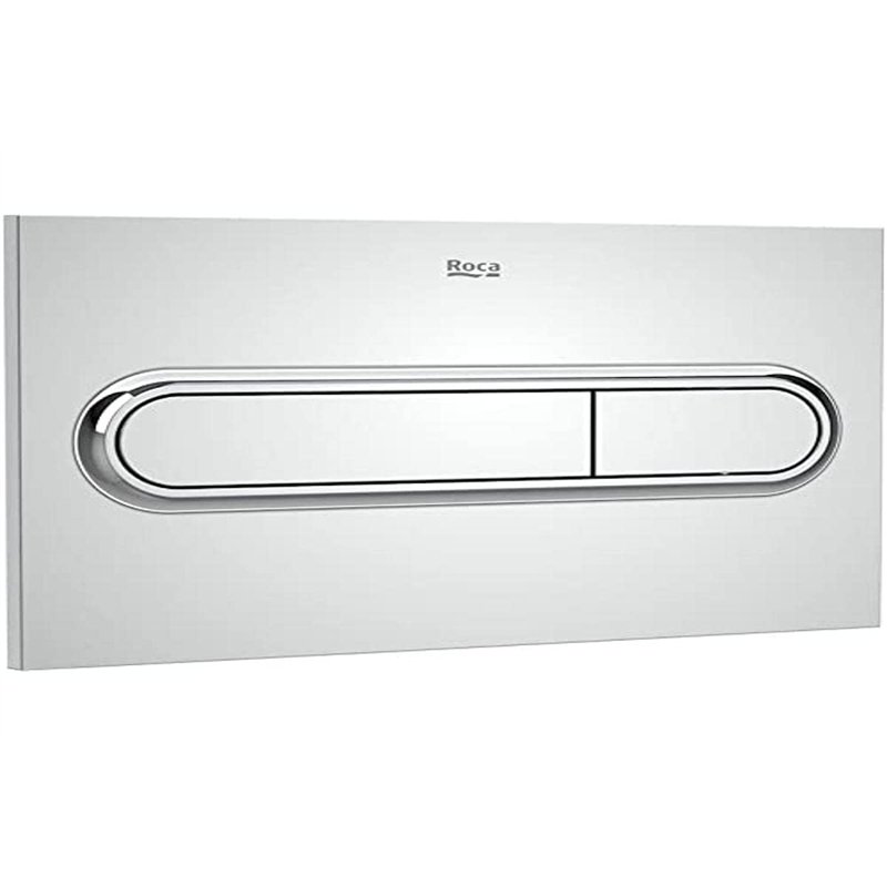Roca A890195001 Plaque d'actionnement Double décharge PL1 Dual One Chrome