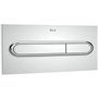 Roca A890195001 Plaque d'actionnement Double décharge PL1 Dual One Chrome