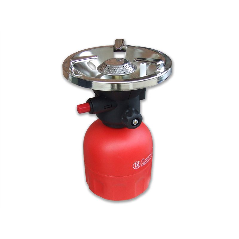 EXPLORER Kartuschen-Kocher 1.3 KW Réchaud Mixte, Rot | Roo, Taille Unique