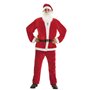 viving Déguisement de Père Noël, chapeau, barbe, veste, ceinture et pantalon Taille XXL, multicolore (1)