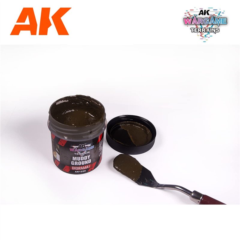 Image secondaire de AK WARGAME TERRAINS AK1226 Muddy Ground (100ml)