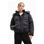 Desigual Padded_Calgary Manteau rembourré pour Femme, Noir