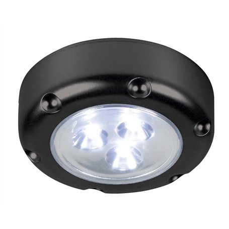 Ranex 10.011.98 Éclairages de Plafond, Plastic, 0.6 W, Noir
