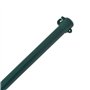 vidaXL 10x Poteau de Jardin 1m Métal Vert Support Soutien Plantes Vignes