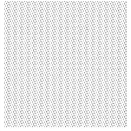 vidaXL Panneau de Grillage étendu Acier INOX 50x50 cm 30x17x2,5 mm