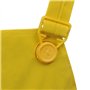 vidaXL 2X Imperméable Robuste avec Capuchon et Salopette Jaune XL Randonnée