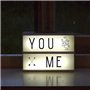 A Little Lovely Company Lightbox A5 avec 85 Lettres, Chiffres, Symboles