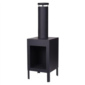 Koopman Sfeerhaard 30 x 30 x 116 Metaal