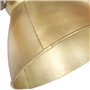 Bussandri Exclusive - Applique murale industrielle E27 45x25 cm couleur laiton