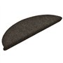 Tapis d'escalier auto-adhésifs 15 pcs 56x17x3 cm aiguilleté brun clair