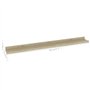VidaXL Étagères murales 4 pcs Chêne Sonoma 80x9x3 cm