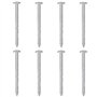 VidaXL Étagères murales 4 pcs Blanc et chêne Sonoma 100x9x3 cm