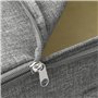 vidaXL - Aufbewahrungsboxen 2 Stk. Stoff 43x34x23 cm Grau