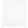 Tavolino Bianco 33x33x34,5 cm in Legno Multistrato