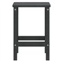 vidaXL Table de jardin Adirondack Anthracite 38 x 38 x 46 cm HDPE