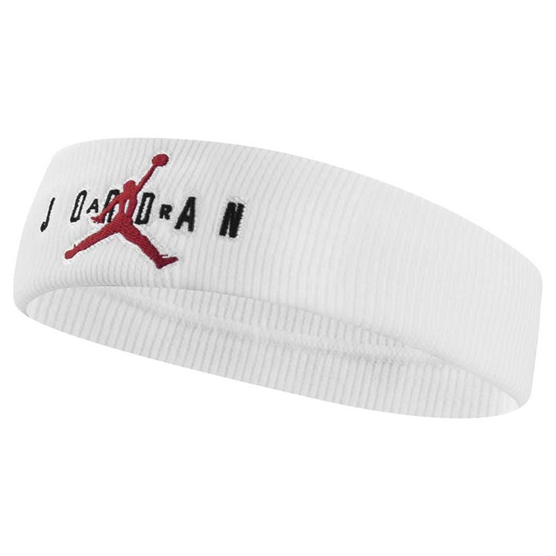 Jordan Jump Man Dri-FIT Bandeau éponge Blanc/rouge