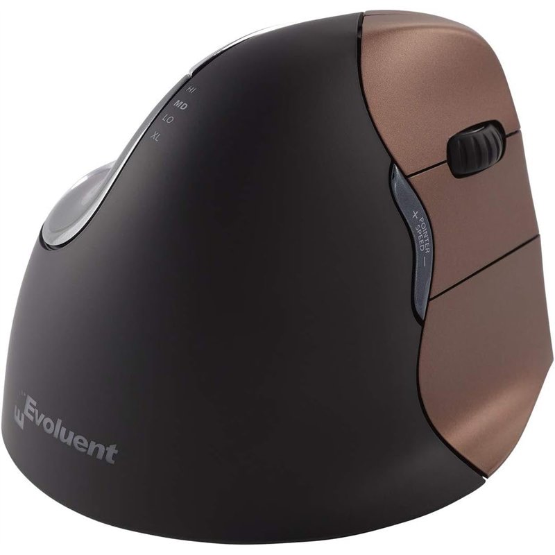Souris Ergonomique Evoluent VerticalMouse 4 droitier sans fil petite taille