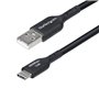 Câble USB Startech USB2AC4MBKE Noir