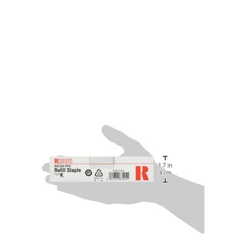 Image secondaire de Ricoh 410802 Pack de 3 Agrafes pour Imprimante Laser Type K