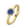 Bague Femme New Bling 9NB-1540-54 14 Doré Bleu
