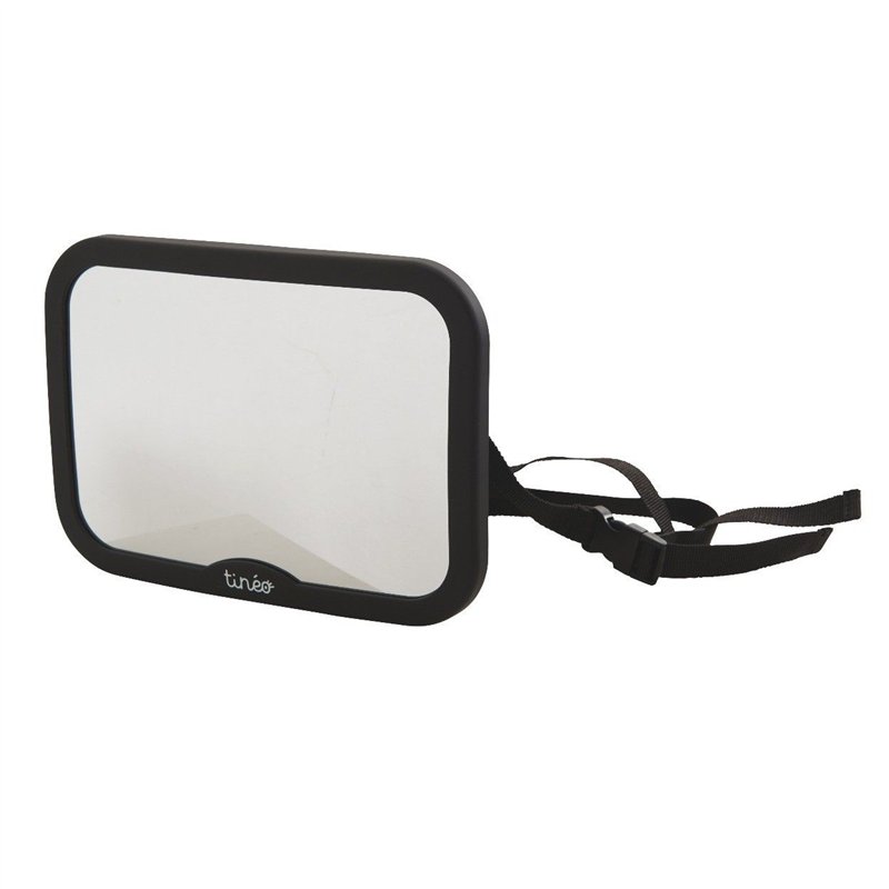 Miroir De Voiture Bébé - Surveillance Siege Arriere - Vision 360° - Facile a Installer - Réglables et Rotation - 24x17cm