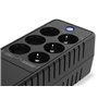 SAI 600VA CONCEPTRONIC 360W Bureau 6 Prises FICHE Protection Port LAN Modem