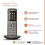 Téléphone Fixe sans fil - GIGASET CL 660 Duo Anthracite - Écran couleur rétroéclairé - Répertoire 400 contacts