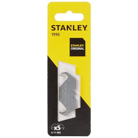 Stanley 0-11-983 Lame de couteau 1996 sans trou Carte 5 Lames