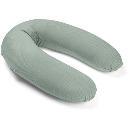 Coussin de grossesse et d'allaitement - BADABULLE - Buddy - Certifié oeko-Tex - Corduroy Vert