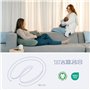 Coussin de grossesse et d'allaitement - BADABULLE - Buddy - Certifié oeko-Tex - Corduroy Vert