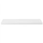 VidaXL Étagère murale flottante 4 pcs Blanc brillant 90x23,5x3,8cm MDF