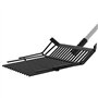vidaXL Tête de fourche avec 14 dents noir acier, tête de remplacement de fourche, tête de remplacement de fourche à fumier, tête