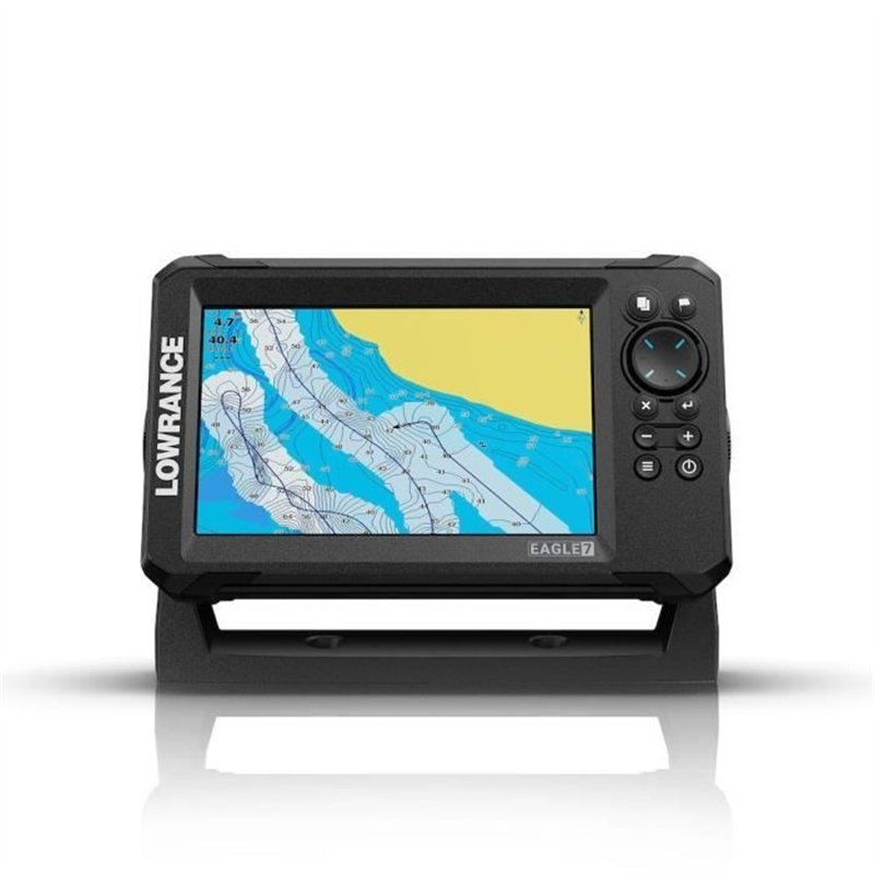 Combiné GPS sondeur - LOWRANCE - Eagle 7 - Avec sonde slipshot HD