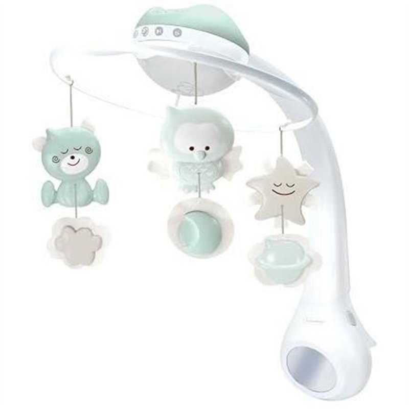 Mobile - INFANTINO - 302049 - Douce Nuit 3en1 - Vert menthe