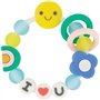 Bracelet de dentition de l'amitié - INFANTINO - 316773 - Silicone - I love You Je t'Aime