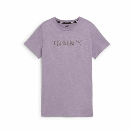 T-shirt à manches courtes femme Puma Graphic Train Lavande