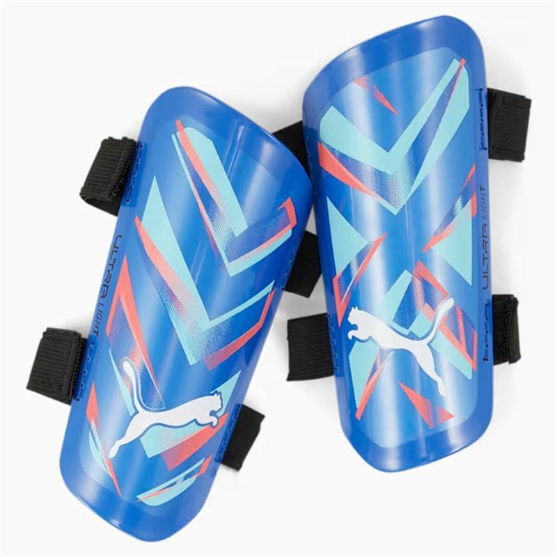 Protège-tibias de Football Puma Ultra Light Strap Bleu