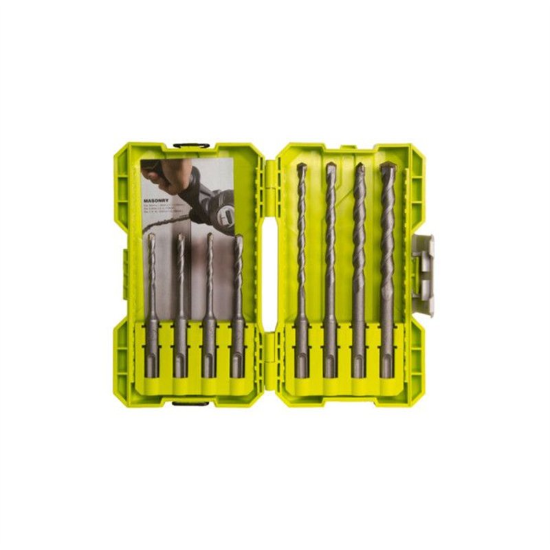 Coffret empilage 8 forets SDSPLUS RYOBI RAK08SDS2