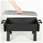 Barbecue Portable Aktive Acier 45 x 25 x 30 cm Noir (2 Unités)