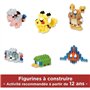 Coffret de 6 figurines en briques - BANDAI - NANOBLOCK - Pack Pokémon type Électrique