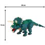 Figurine en briques - BANDAI - NANOBLOCK - Triceratops Deluxe - 930 pcs